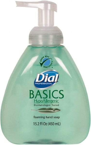 Dial - 15.2 oz Pump Bottle Foam Soap - Light Green, Fresh Fragrance Scent - All Tool & Supply