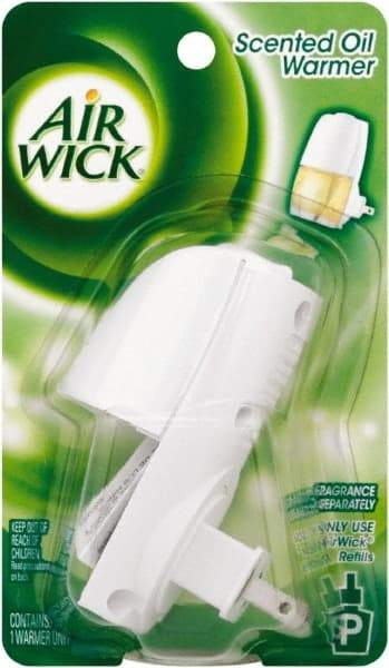 Air Wick - 4,800 Cu Ft Coverage, White Metered Aerosol Dispenser - All Tool & Supply