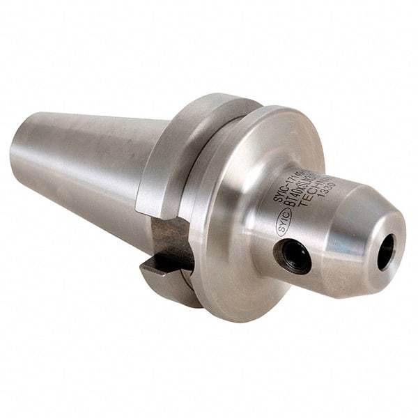 Techniks - BT40 Taper Shank 20mm Hole End Mill Holder/Adapter - 52mm Nose Diam, 63mm Projection - Exact Industrial Supply