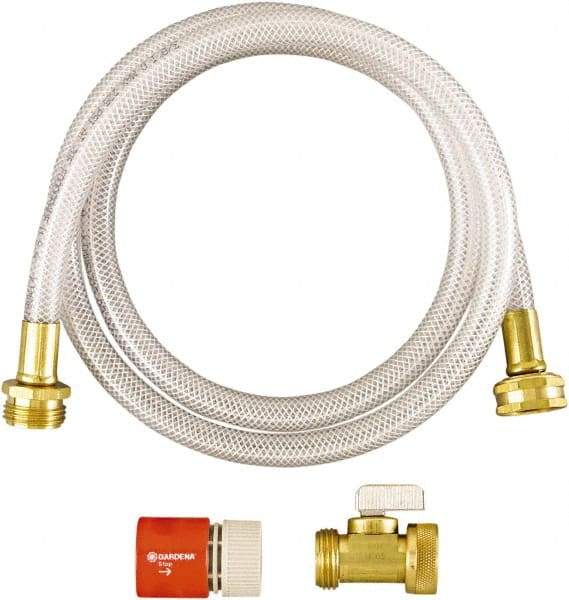 Diversey - 5/8" Hose Bibb Inlet, 5/8" Hose Bibb Outlet, Water Hook-Up Kit - Use with RTD Dispensing Systems - All Tool & Supply