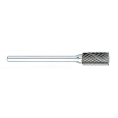 ‎SG-51 -6mm × 12mm LOC × 6mm Shank × 50mm OAL Pointed Tree Carbide Medium Right Hand Spiral Burr - All Tool & Supply