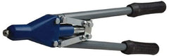 RivetKing - Straight Head Hand Riveter - 1/8 to 3/16" Rivet Capacity, 17-1/2" OAL - All Tool & Supply