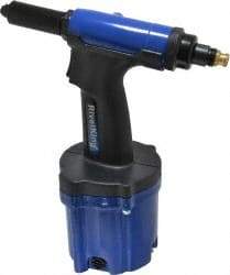 RivetKing - Up to 3/16" Capacity, Air Riveting Hammer - 5/8" Long Stroke, 1/4" Inlet - All Tool & Supply