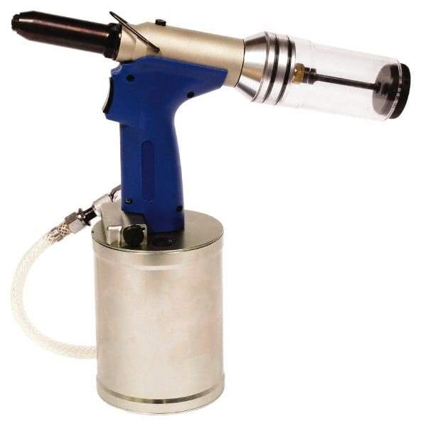 RivetKing - Up to 1/4" Capacity, Air Riveter - 1" Long Stroke, 1/4" Inlet - All Tool & Supply