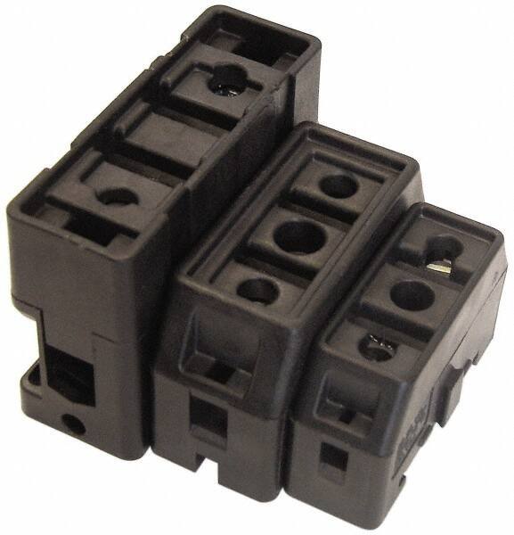 Cooper Bussmann - 1 Pole, 600 VAC/VDC, 60 Amp, DIN Rail Mount Fuse Holder - Compatible with CF, J Class, 1.03 Inch Wide Fuse - All Tool & Supply