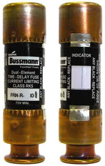 Cooper Bussmann - 125 VDC, 250 VAC, 12 Amp, Time Delay General Purpose Fuse - Fuse Holder Mount, 50.8mm OAL, 20 at DC, 200 (RMS) kA Rating, 14.3mm Diam - All Tool & Supply