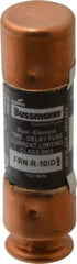 Cooper Bussmann - 125 VDC, 250 VAC, 10 Amp, Time Delay General Purpose Fuse - Fuse Holder Mount, 50.8mm OAL, 20 at DC, 200 (RMS) kA Rating, 14.3mm Diam - All Tool & Supply