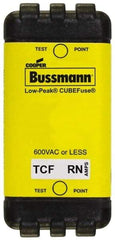 Cooper Bussmann - 300 VDC & 600 VAC, 3 Amp, Time Delay General Purpose Fuse - Plug-in Mount, 47.75mm OAL, 100 at DC, 200 (CSA RMS), 300 (UL RMS) kA Rating - All Tool & Supply