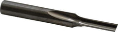 Onsrud - 5/32" Diam, 1/4" Shank Diam, 9/16" Length of Cut, 1 Flute Single Edge Straight Router Bit - 2" Overall Length, Right Hand Cut, Solid Carbide - All Tool & Supply