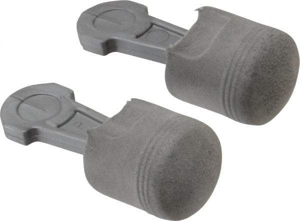 3M - Reusable, Uncorded, 29 dB Earplugs - Gray, No Roll - All Tool & Supply