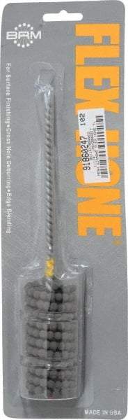 Brush Research Mfg. - 1-1/8" to 1-1/4" Bore Diam, Diamond Flexible Hone - Extra Fine, 8" OAL - All Tool & Supply