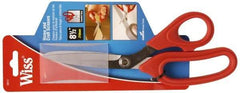 Wiss - 3-1/2" LOC, 8-1/2" OAL Stainless Steel Standard Shears - Straight Handle, For General Purpose Use - All Tool & Supply