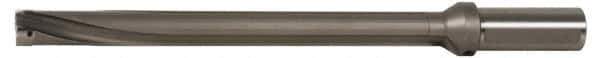 Kennametal - Series KSEM Plus, Head Connection FDS36, 10xD, 38.1mm Shank Diam, Drill Body - SSF Toolholder, 534.25mm OAL, 17.28" Drill Body Length, 14.57" Flute Length, Whistle Notch Shank, Through Coolant - All Tool & Supply