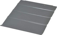 Vidmar - Tool Box Steel Drawer Divider - 4-1/4" Wide x 4-5/8" Deep x 5-1/4" High, Gray, For Vidmar Cabinets - All Tool & Supply