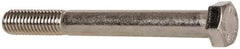 Value Collection - 1/2-13 UNC, 4-1/2" Length Under Head Hex Head Cap Screw - Partially Threaded, Grade 316 Stainless Steel, Uncoated, 3/4" Hex - All Tool & Supply