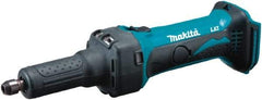 Makita - 1/4 Inch Collet, 25,000 RPM, Straight, Electric Die Grinder - 18 Volt - All Tool & Supply