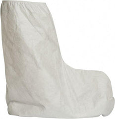 Dupont - Size Universal, Tyvek, Standard Boot Cover - White, Non-Chemical Resistant - All Tool & Supply