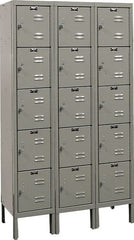 Hallowell - 15 Door, 5 Tier, Premium Box Lockers - All Tool & Supply