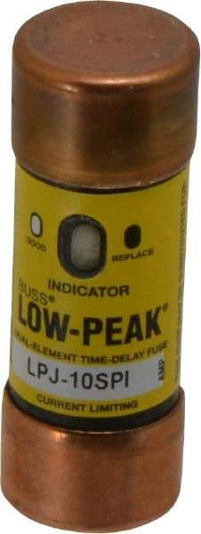 Cooper Bussmann - 300 VDC, 600 VAC, 10 Amp, Time Delay General Purpose Fuse - Fuse Holder Mount, 2-1/4" OAL, 100 at DC, 300 at AC (RMS) kA Rating, 13/16" Diam - All Tool & Supply