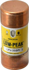 Cooper Bussmann - 300 VDC, 600 VAC, 35 Amp, Time Delay General Purpose Fuse - Fuse Holder Mount, 2-3/8" OAL, 100 at DC, 300 at AC (RMS) kA Rating, 1-1/16" Diam - All Tool & Supply