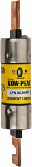 Cooper Bussmann - 250 VAC/VDC, 90 Amp, Time Delay General Purpose Fuse - Bolt-on Mount, 5-29/32" OAL, 100 at DC, 300 at AC (RMS) kA Rating, 1-7/64" Diam - All Tool & Supply