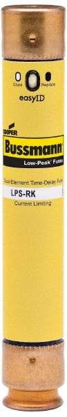 Cooper Bussmann - 300 VDC, 600 VAC, 6 Amp, Time Delay General Purpose Fuse - Fuse Holder Mount, 127mm OAL, 100 at DC, 300 at AC (RMS) kA Rating, 13/16" Diam - All Tool & Supply