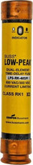 Cooper Bussmann - 300 VDC, 600 VAC, 40 Amp, Time Delay General Purpose Fuse - Fuse Holder Mount, 5-1/2" OAL, 100 at DC, 300 at AC (RMS) kA Rating, 27mm Diam - All Tool & Supply