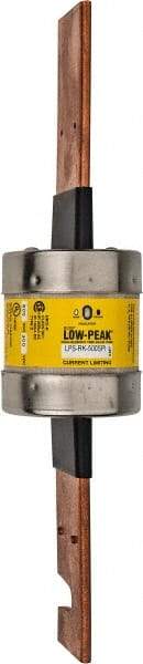 Cooper Bussmann - 300 VDC, 600 VAC, 500 Amp, Time Delay General Purpose Fuse - Bolt-on Mount, 339.7mm OAL, 100 at DC, 300 at AC (RMS) kA Rating, 73.2mm Diam - All Tool & Supply