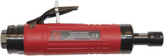 Chicago Pneumatic - 1/4" Collet, Straight Handle, Air Angle Die Grinder - 22,000 RPM, Rear Exhaust, 38.1 CFM, 1.2 hp, 90 psi, 9.5mm Inlet - All Tool & Supply