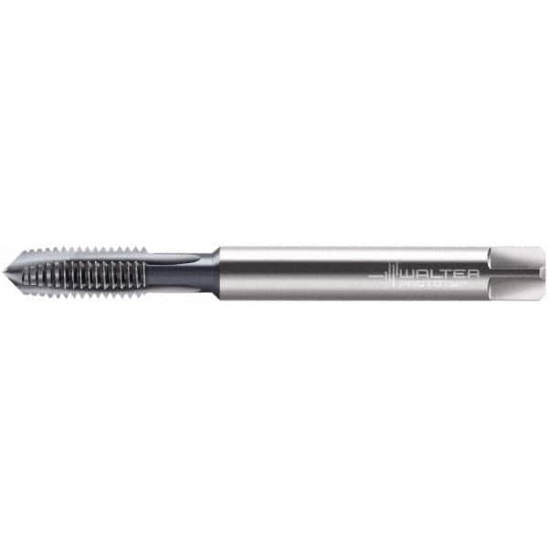 Walter-Prototyp - #8-32 UNC 3B 3 Flute TiCN Finish Powdered Metal Spiral Point Tap - All Tool & Supply