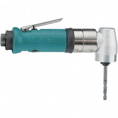 Dynabrade - 1/4" Keyed Chuck - Right Angle Handle, 950 RPM, 0.4 hp, 90 psi - All Tool & Supply