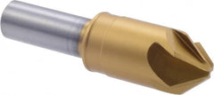 M.A. Ford - 3/4" Head Diam, 1/2" Shank Diam, 6 Flute 82° High Speed Steel Countersink - All Tool & Supply