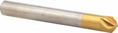 M.A. Ford - 1/4" Head Diam, 1/4" Shank Diam, 6 Flute 100° High Speed Steel Countersink - All Tool & Supply