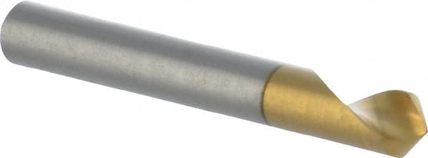 M.A. Ford - 1/4" Head Diam, 1/4" Shank Diam, 1 Flute 90° High Speed Steel Countersink - All Tool & Supply