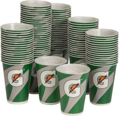 Gatorade - 7 Ounce Flat Bottom Drinking Cup - Paper, 2,000 Pieces - All Tool & Supply