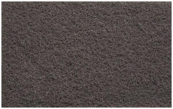 3M - Medium Grade, Silicon Carbide Hand Pad - Gray, 6" Wide x 9" Long, Nonwoven - All Tool & Supply