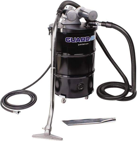 Guardair - 55 Gal, Steel Tank, Wet/Dry, Vacuum - 25 hp - All Tool & Supply