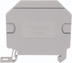 Schneider Electric - 2mm High, Terminal Block Partition Plate - Use with NSYTR Series Screw Terminal Blocks - All Tool & Supply