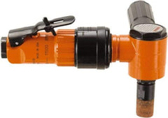 Dotco - 6mm Collet, Angle Handle, Air Angle Die Grinder - 25,000 RPM, Front Exhaust, 30 CFM, 0.6 hp, 90 psi, 6.3mm Inlet - All Tool & Supply