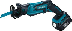 Makita - 18V, 0 to 3,000 SPM, Cordless Reciprocating Saw - 1/2" Stroke Length, 16" Saw Length, 2 Lithium-Ion Batteries Included - All Tool & Supply