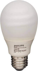 Philips - 14 Watt Fluorescent Residential/Office Medium Screw Lamp - 2,700°K Color Temp, 800 Lumens, 120 Volts, Twister, 8,000 hr Avg Life - All Tool & Supply