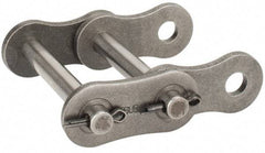 U.S. Tsubaki - 1" Pitch, ANSI 80-2, Cottered Roller Chain Connecting Link - For Use with Double Strand Chain - All Tool & Supply