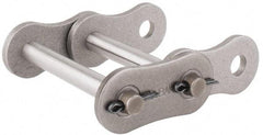 U.S. Tsubaki - 1-1/2" Pitch, ANSI 120-2, Cottered Roller Chain Connecting Link - For Use with Double Strand Chain - All Tool & Supply