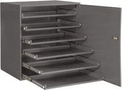 Durham - 6 Drawer, Small Parts Slide Rack Cabinet - 22" Deep x 23" Wide x 17" High - All Tool & Supply