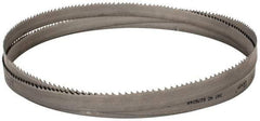 Lenox - 3 to 4 TPI, 12' Long x 1" Wide x 0.035" Thick, Welded Band Saw Blade - Bi-Metal, Toothed Edge, Raker Tooth Set, Flexible Back, Contour Cutting - All Tool & Supply