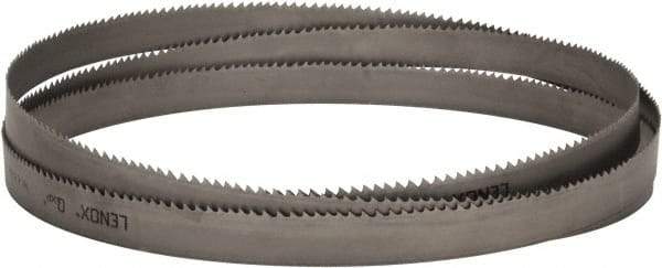 Lenox - 3 to 4 TPI, 13' 6" Long x 1-1/4" Wide x 0.042" Thick, Welded Band Saw Blade - Bi-Metal, Toothed Edge, Raker Tooth Set, Flexible Back, Contour Cutting - All Tool & Supply