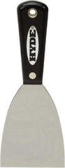 Hyde Tools - Flexible High Carbon Steel 1-Edge Scraper - 3" Blade Width, Nylon Handle - All Tool & Supply