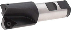 Komet - 1.2992 Inch Diameter, Weldon Flat, 25 mm Shank Diameter, 2 Insert, Indexable Counterbore - 3-15/16 Inch Overall Length, WOEX 080404 Insert, Through Coolant - All Tool & Supply