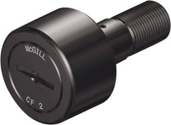 McGill - 9/16" Roller Diam x 3/8" Width, 3/16" Stud Diam x 5/8" Length, Sealed Stud Cam Follower - Steel, 1/8" Thread Length, 10-32 Thread, 1.03" OAL, 680 Lb Dynamic Cap, 790 Lb Static Cap - All Tool & Supply