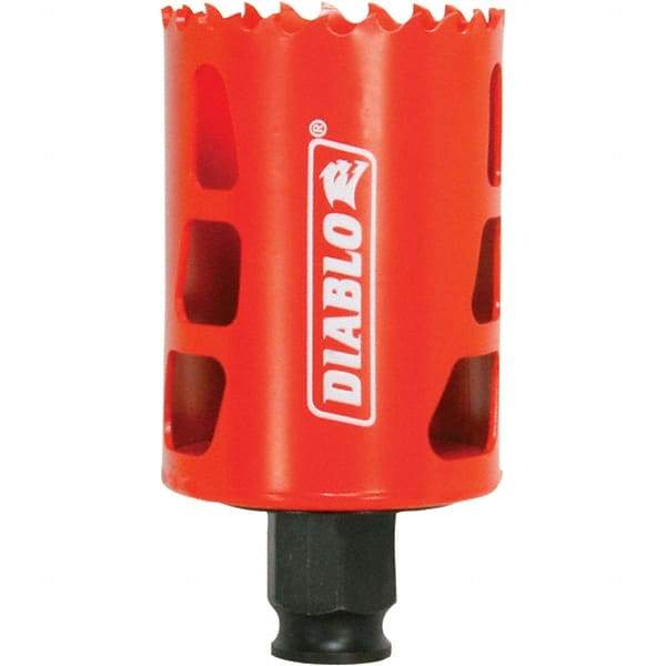 Freud - 1-7/8" Diam, 2-3/8" Cutting Depth, Hole Saw - Bi-Metal Saw, Toothed Edge - All Tool & Supply